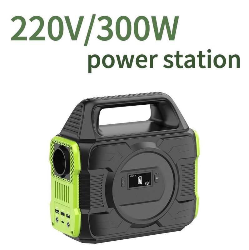 カスタマイズできる色 300W 携帯バッテリー パワーバンク 太陽光 110V 220V リチウム