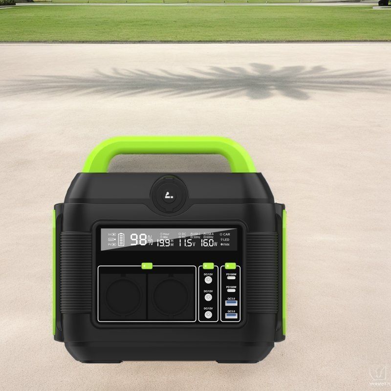 600W パワー リチウム電池 キャンプ用および緊急用エネルギー貯蔵用のモバイル発電所