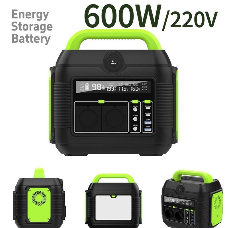 S6 リベールLCDディスプレイ 500W ラップトップと電話充電用のミニポータブル電源