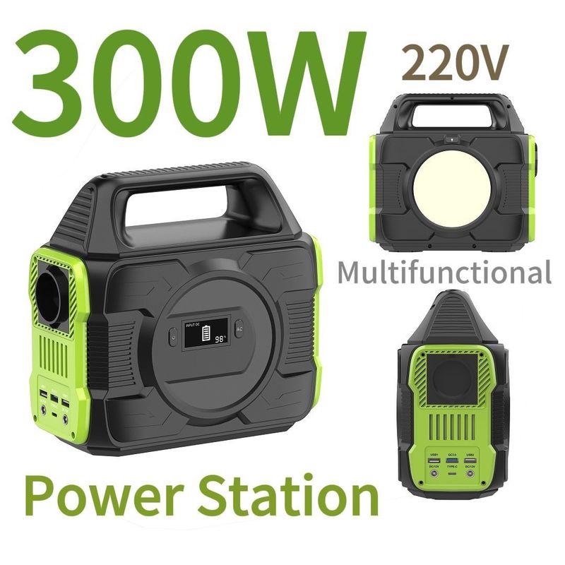 300W 220V 携帯磁気発電所 ソーラー製品 液晶ディスプレイ