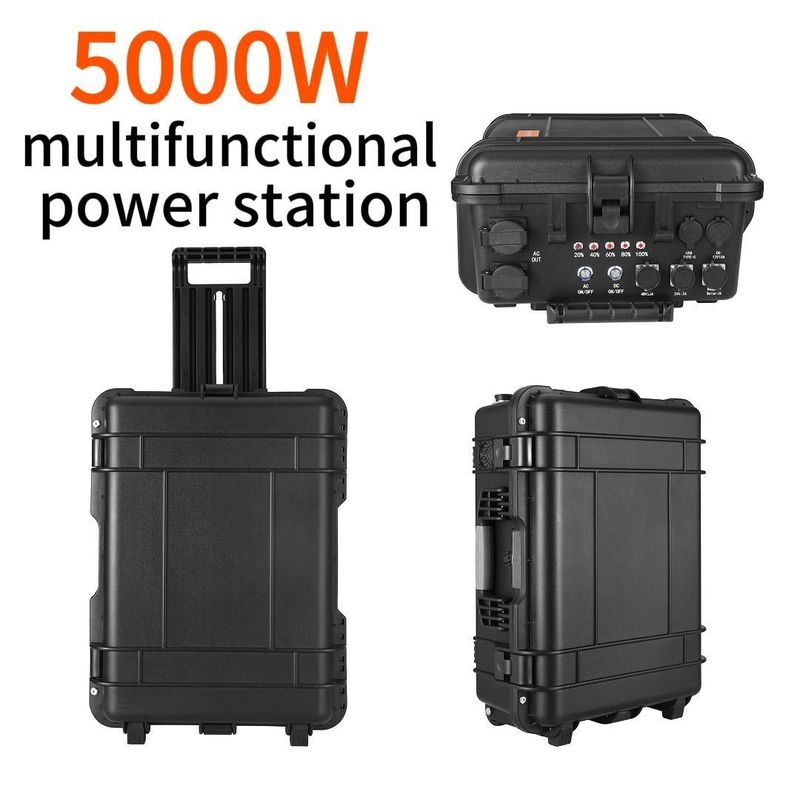 50000W 無音リチウムイオン電池 2500W 緊急用太陽光発電機