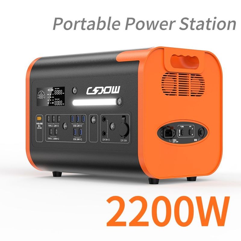 2000wh オフグリッドエネルギー貯蔵 太陽エネルギーバックアップ ポータブルパワーバンク 発電所