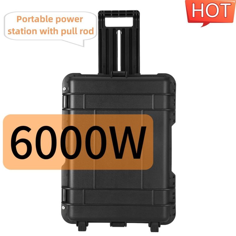 6000Wピークパワー 多機能携帯太陽光発電機