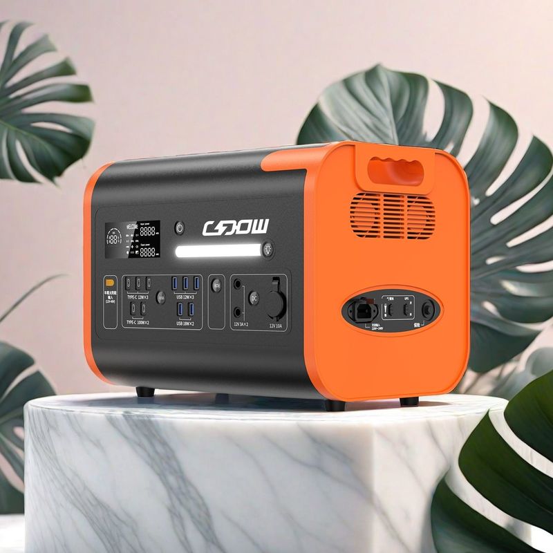 野外キャンプ 緊急エネルギー貯蔵発電機 2200W 出力 2048wh 容量