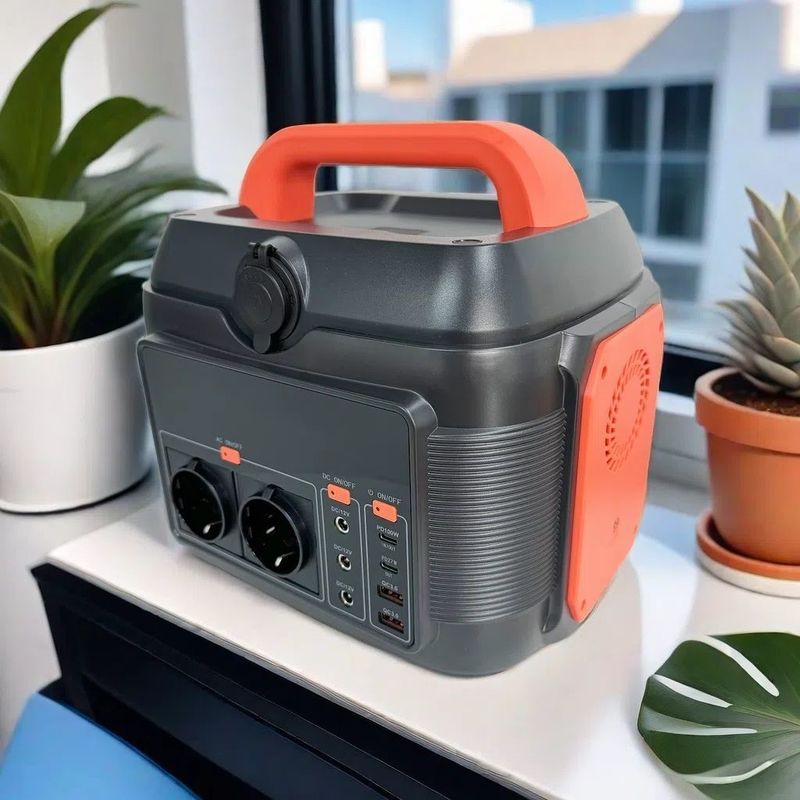 600W 携帯電源 取れる 576wh/14.4V/40ah 電池容量 太陽光発電機