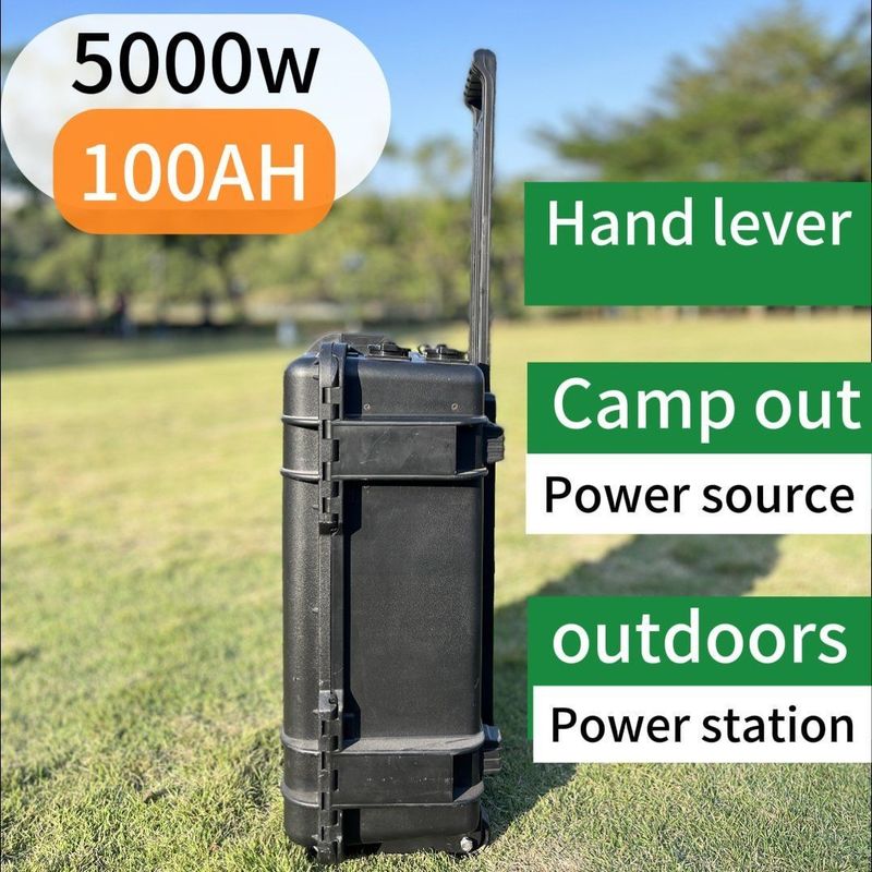 AC出力ソケット 全100h リチウム鉄リン酸電池 ブラック 緊急用太陽光発電機