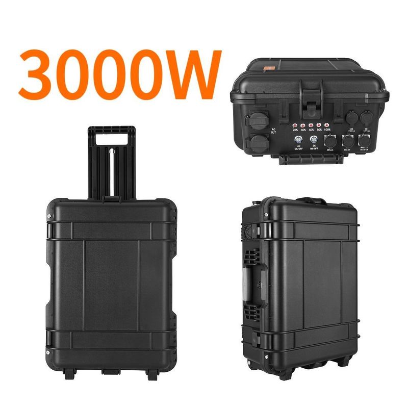 LT-30 高容量 3000wh 3300W LiFePO4 バッテリー キャンピング用携帯発電所