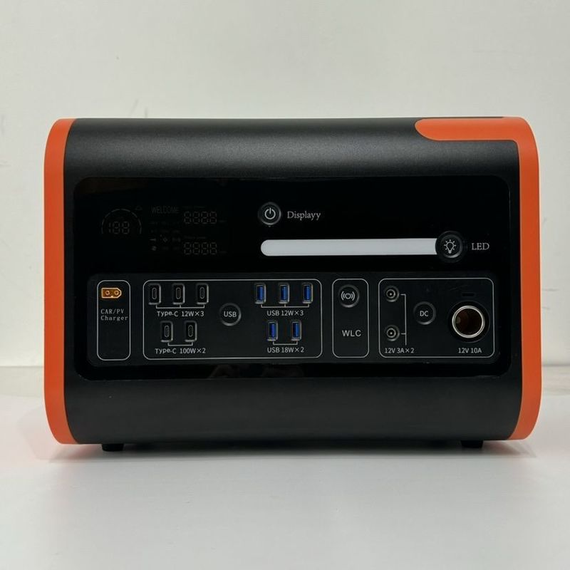 800W ソーラーインプット 2048wh2200wh 屋外発電所と寿命 2000 倍
