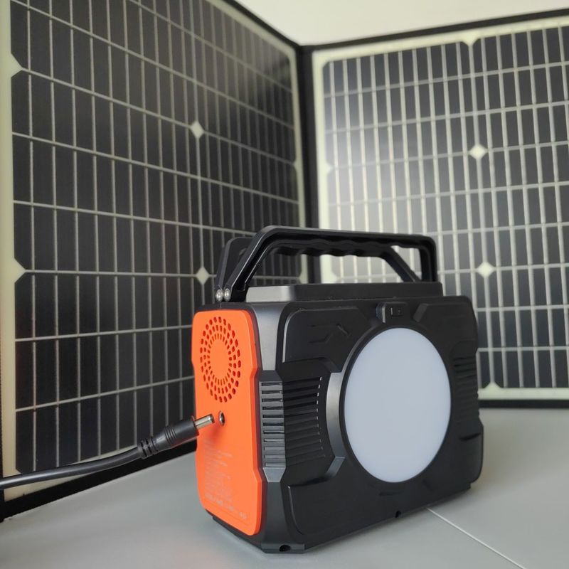 タイプC 入力/出力 12V/3A 200W 室内・屋外用の小型携帯モバイル発電機