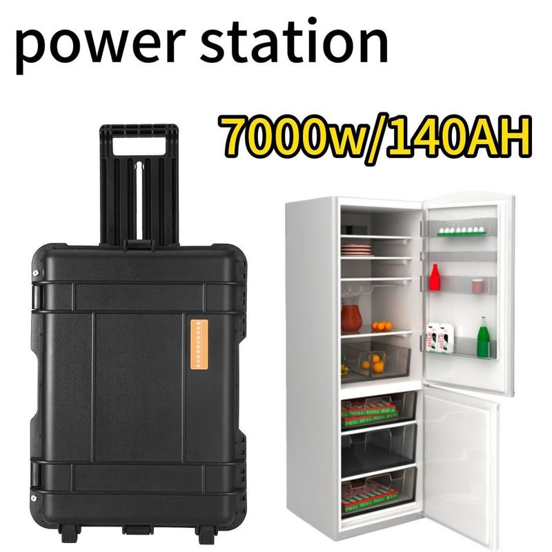 AC 純正弦波出力 7000W 携帯太陽光発電所 屋外やグリッド充電用