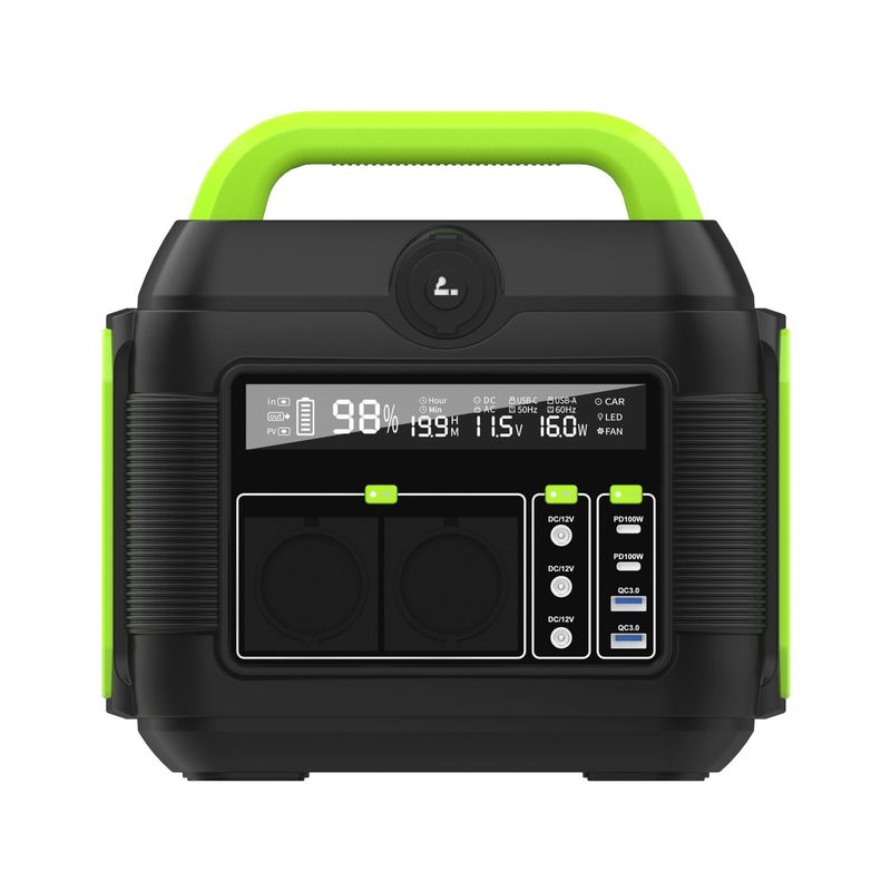 多機能 600W/576ah 6kg 携帯電源 屋外キャンプや緊急用