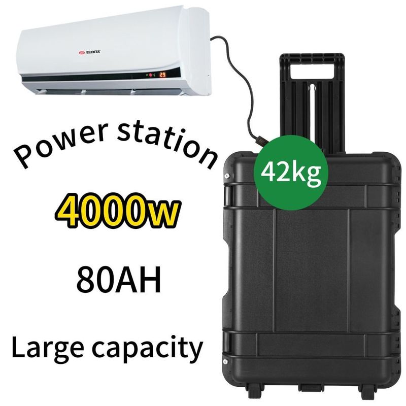 LT-40 4000W/3840wh/OEM ODM バッテリー CE 認定 高い容量ポータブル発電所