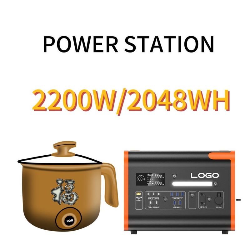 長寿命 LiFePO4 バッテリー 2048ah キャンプ 漁業 作業 携帯 発電所