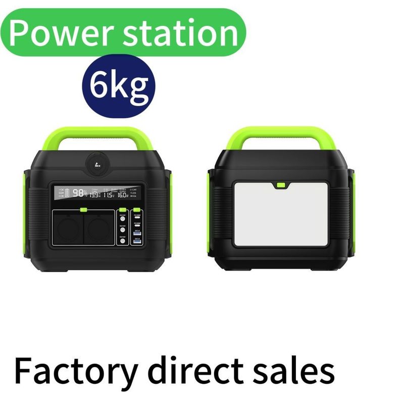 直接 600W アウトドア アドベンチャー 携帯電源 充電時間