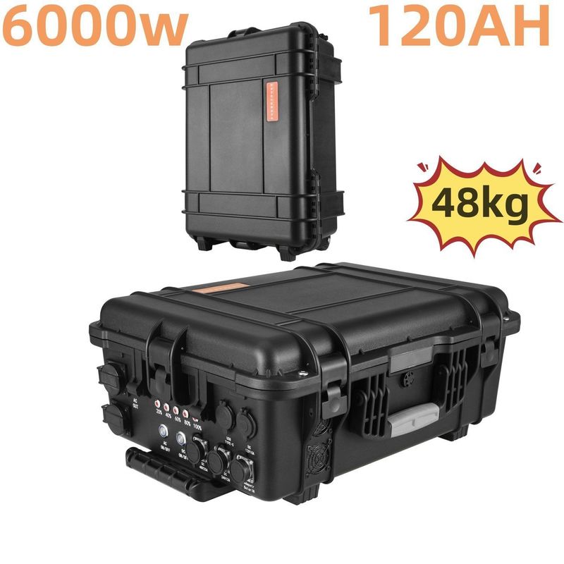 AC 純正弦波 6000W/120ah 家庭と屋外エネルギーソリューションのための太陽発電機