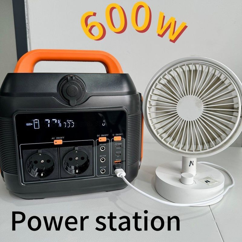 ホット 600W/576wh AC DC C型 バッテリーバックアップ電源 緊急携帯電源