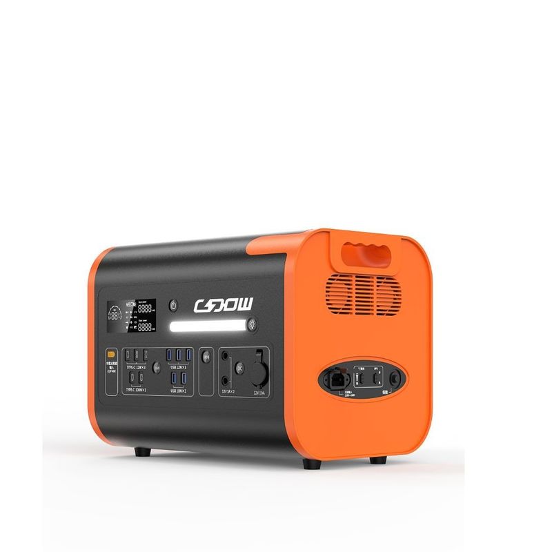 220V±5% AC出力電圧 大容量の携帯電源 2200W/2048wh/40ah