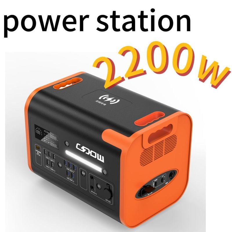 サイクルの寿命 残り容量 80% 5%-95% 外野キャンプ用のポータブル発電所
