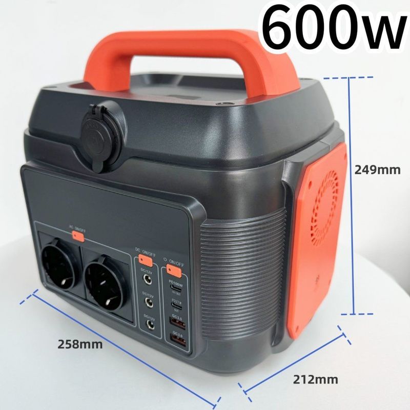 AC出力 220V 50Hz/110V 60Hz とリチウム電池の緊急携帯電源