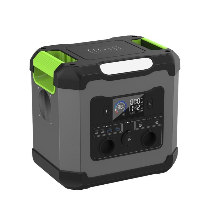 110V/220V/1500W リチウム電池 緊急 屋外移動電源 携帯電源 発電所