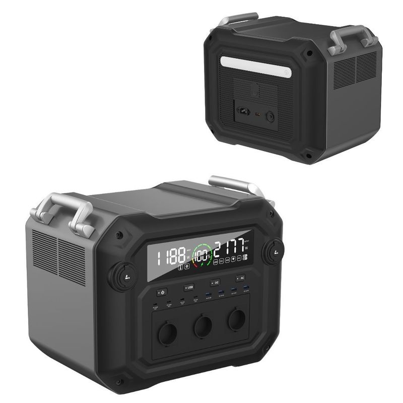 LiFePO4 3600W 屋外RV/バンキャンプと緊急ステーション用のポータブルパワーインバーター