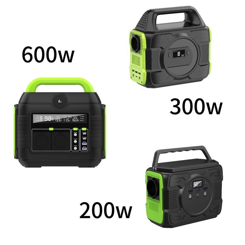 シンプルなデザイン 型C出力 Pd100W Pd27Wの屋外家用携帯発電所