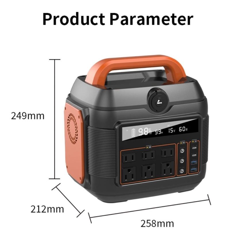 600W/1200W/3600W リチウム電池 太陽光発電機 屋外キャンプ用 熱移動電源