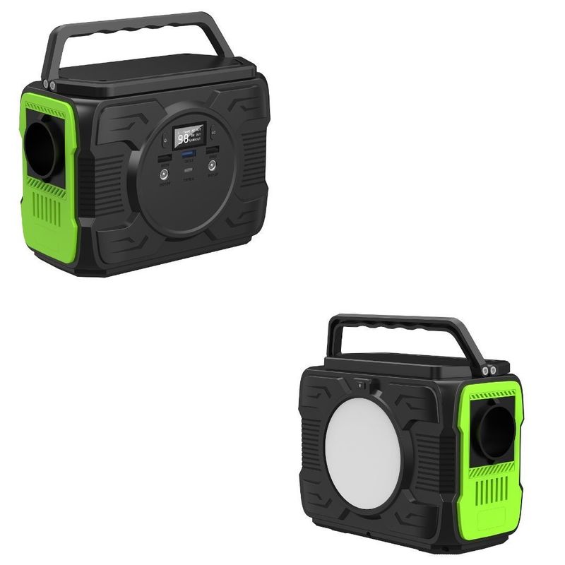 屋外ポータブル電源発電所 48000mAh バッテリー容量 200W/300W/600W出力