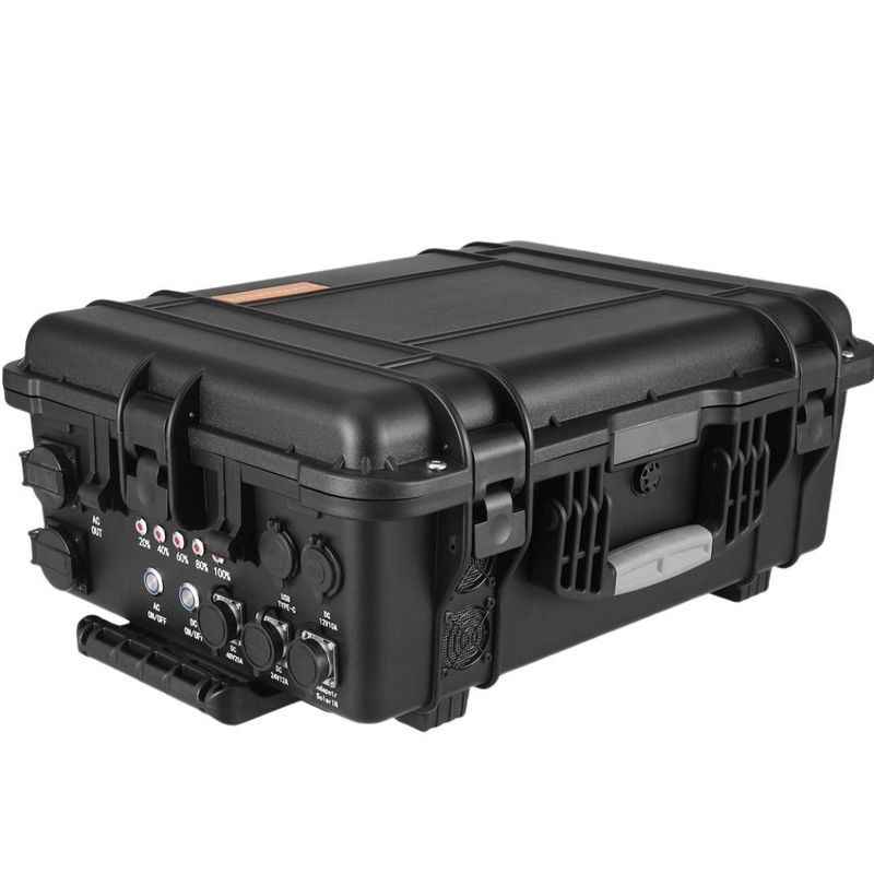 4000W ブラック 屋外太陽光発電所 発電所 18W マックス USB/C型 充電時間 6-7h