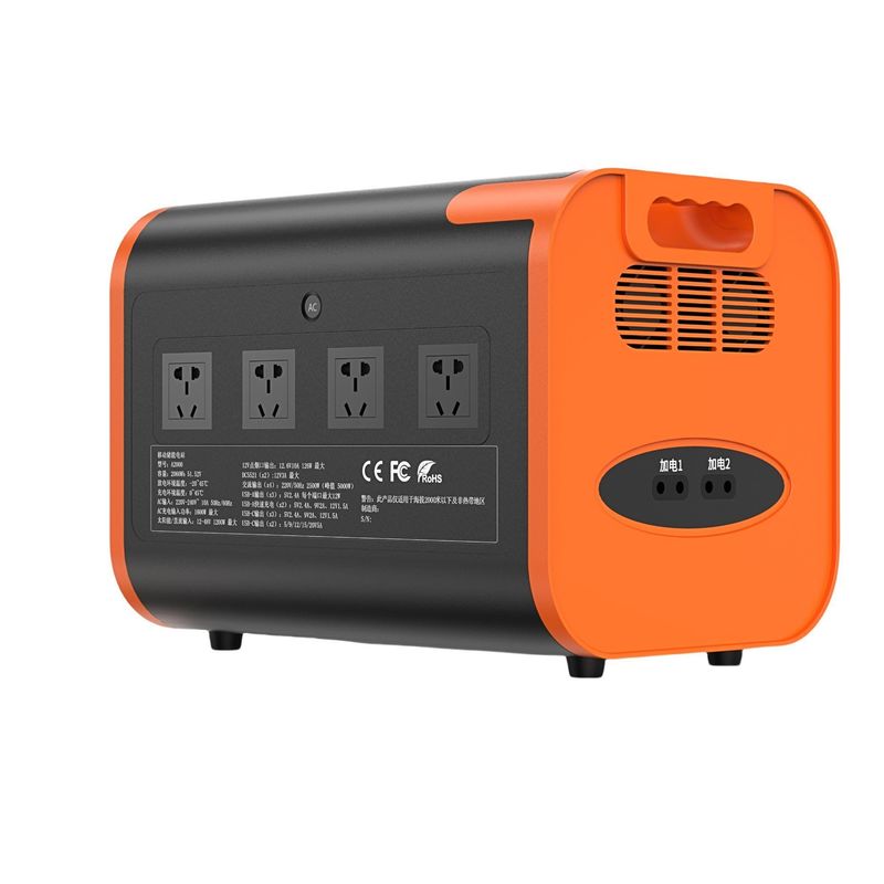 1000W 2200W 携帯太陽光発電機 バッテリー エネルギー貯蔵システム USB 発電所
