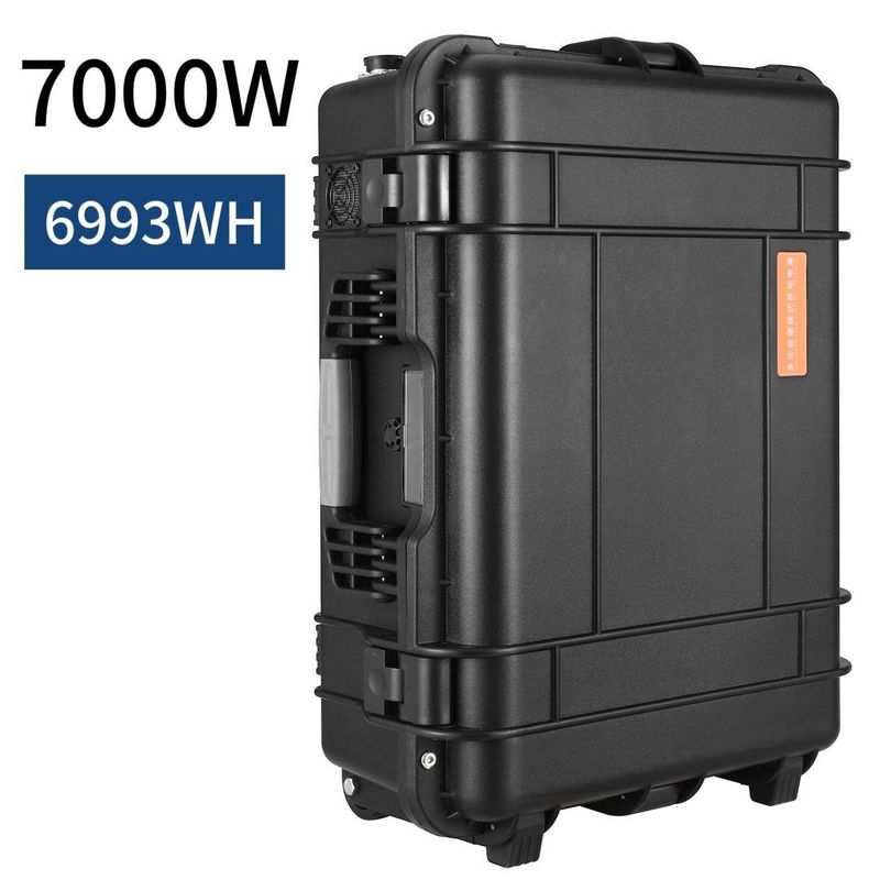 7000W/6993wh 太陽光発電機 非常用 屋外用 緊急用 携帯用 発電所