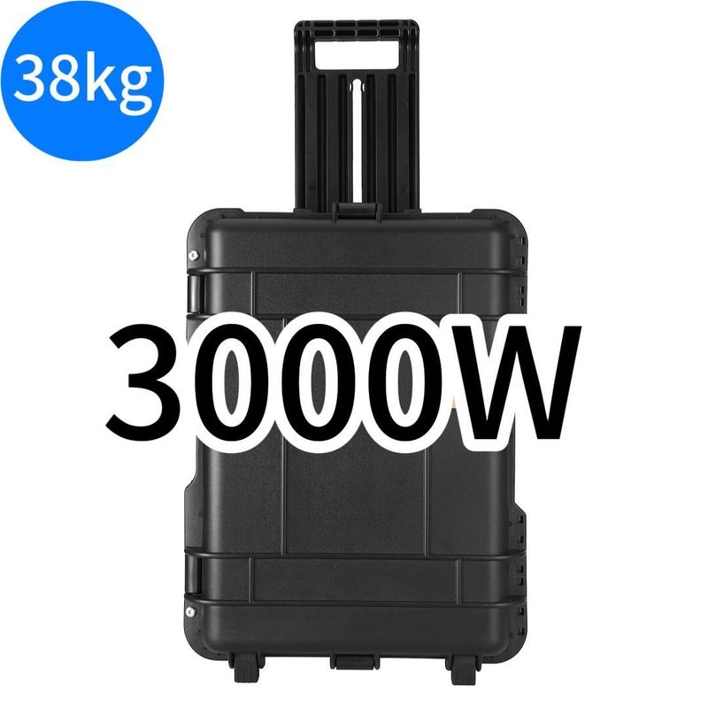 4000W/3840wh 大容量移動電源 屋外旅行 緊急貯蔵 発電所 1