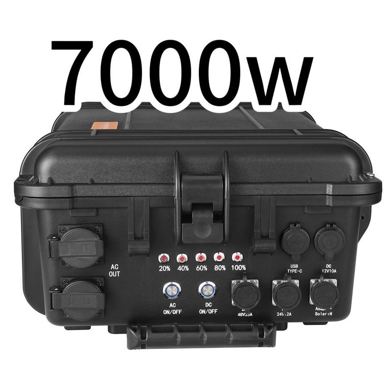 ポータブル 7000W 太陽光発電機 バッテリーエネルギー貯蔵システム 総重量5万kg