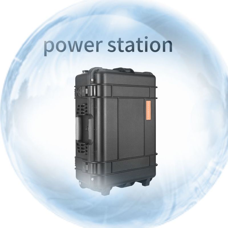 8000Wピークパワー アウトドアモバイル発電所 AC 220Vソケットとリチウム電池