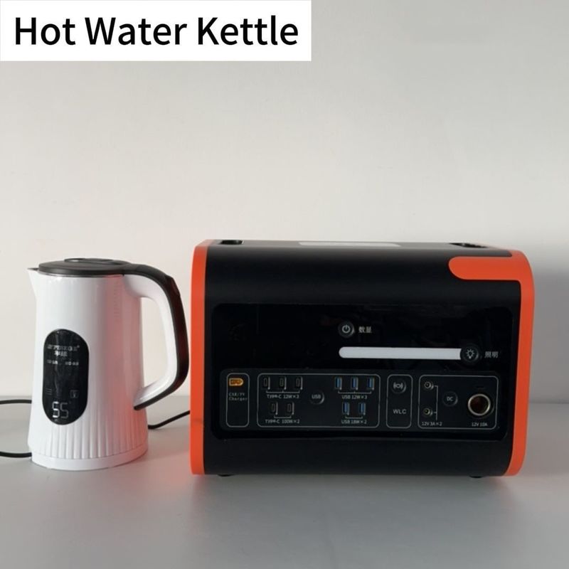 220V±5% AC出力 40ah/2200W/2048wh 携帯太陽光発電所 過電防止