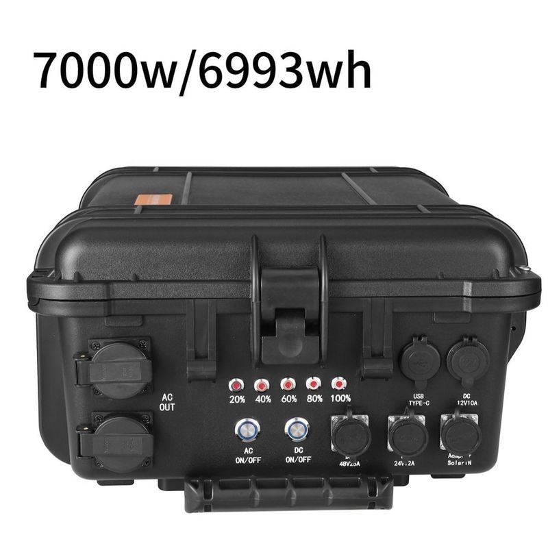 シェル素材 ABS合金 携帯太陽光発電所 3000W/5000W/7000W 屋外用 4000W