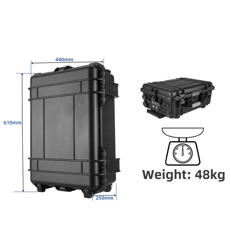 5000W/4800W バッテリー 屋外家庭用 携帯型UPS電源 充電時間 6-7h