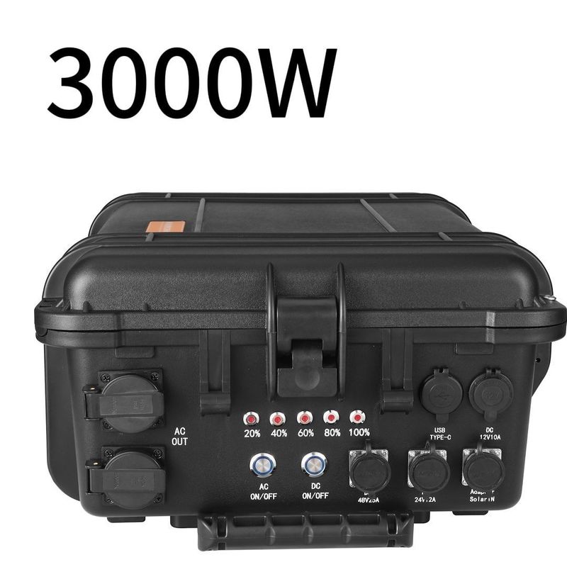 携帯型エネルギー発電機 3000W/3000wh 緊急用屋外電源用発電所