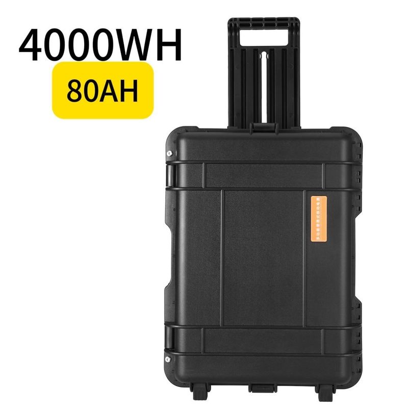 露天キャンプ エナジーの貯蔵 80ah/4000W モバイル機器のための携帯電源