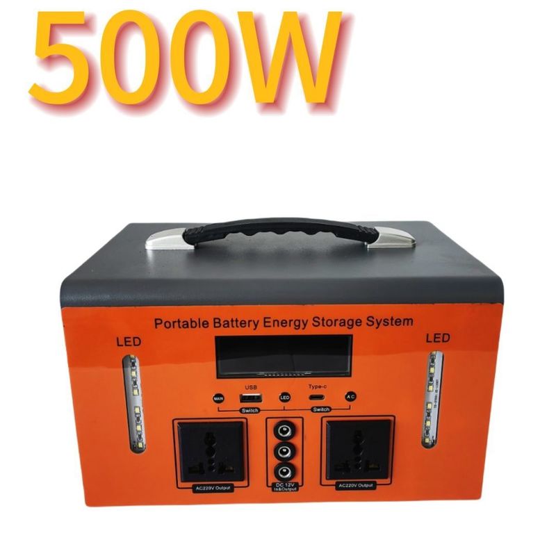 XT500 500W 携帯リチウム電池 屋外キャンプや緊急用