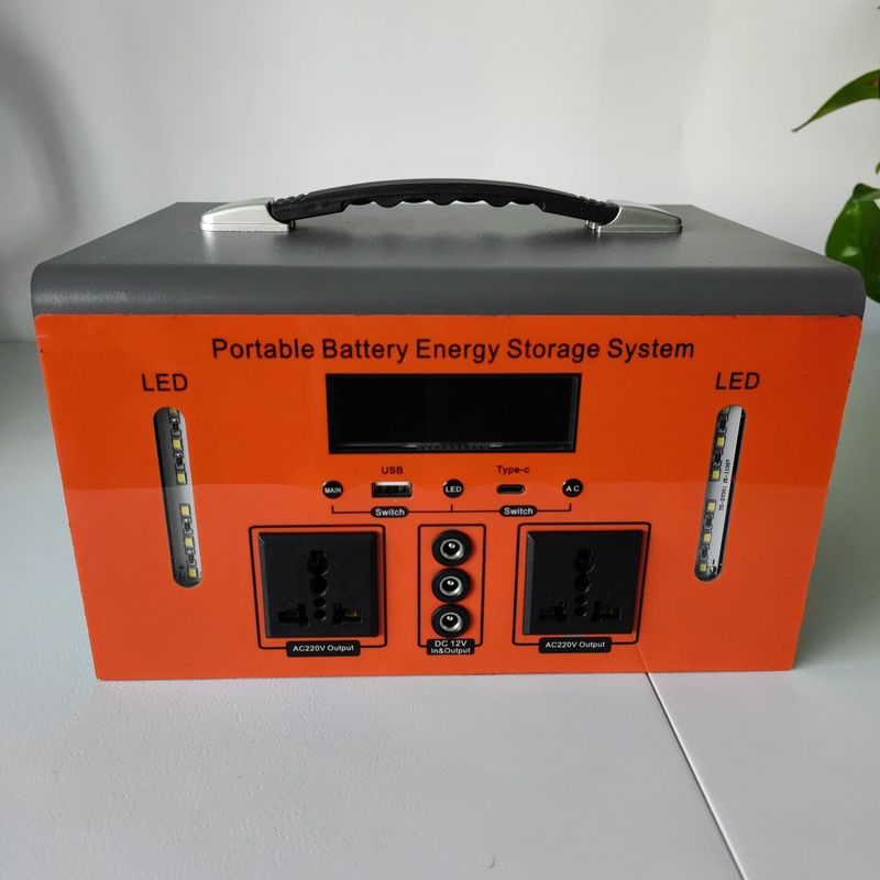 300W/500W キャンピングや家庭用緊急用携帯電源 USB DC出力 5V/10W マックス