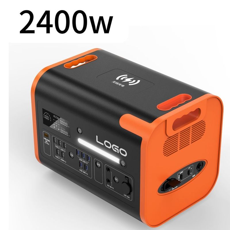 迅速充電 2200W 恒常出力 キャンプや家庭用太陽光発電所