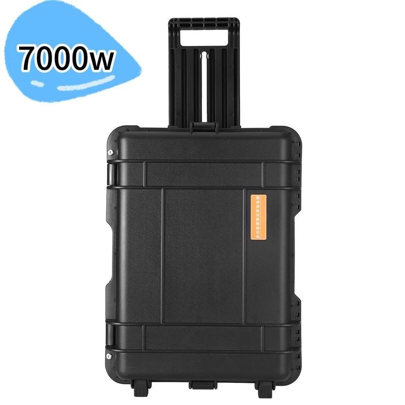 7000W 純シナ波太陽光発電貯蔵 BMS バッテリー 携帯型エネルギーソリューション