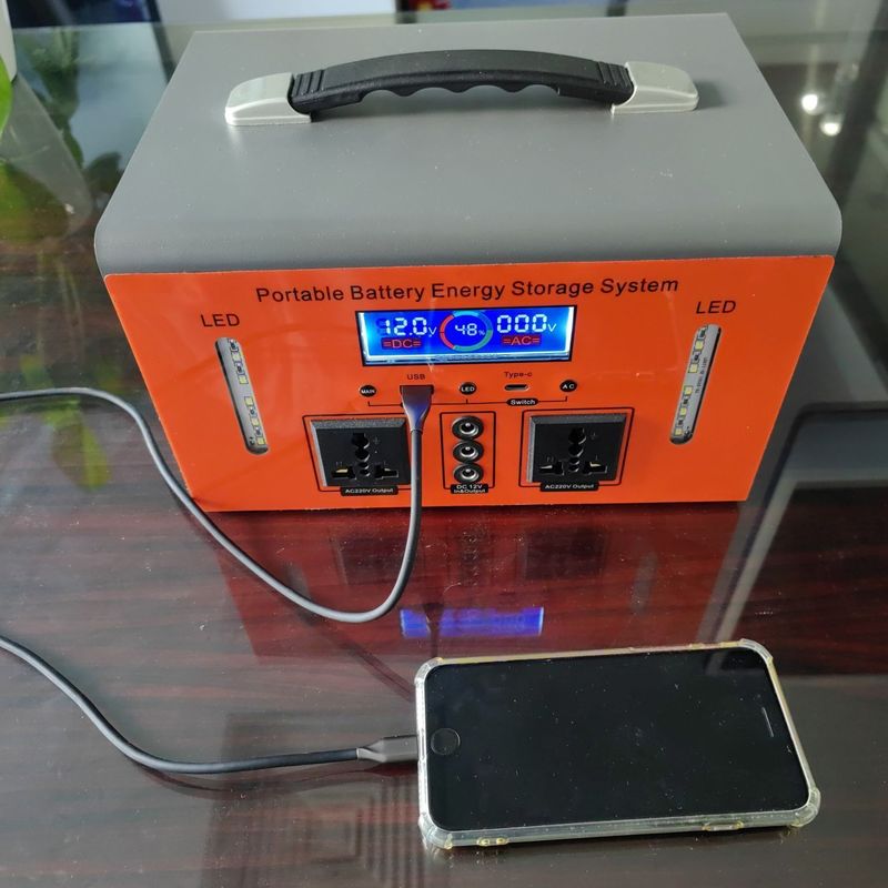 300W 定数出力タイプC 5V/10W オフィス用モバイル充電用のポータブル発電所
