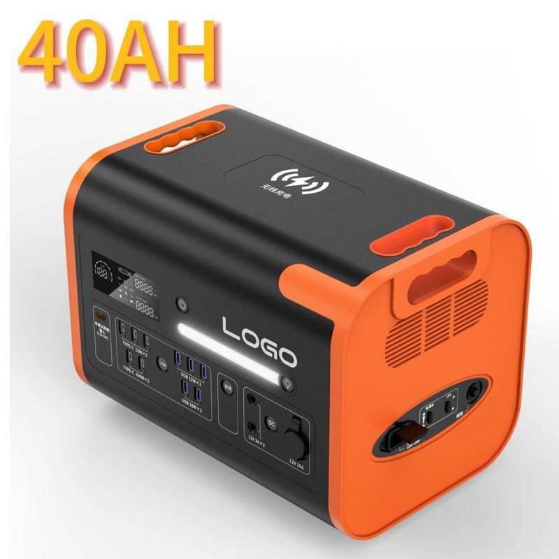 緊急エネルギー貯蔵発電所 2400W 携帯型C型 3*18W/2*100W