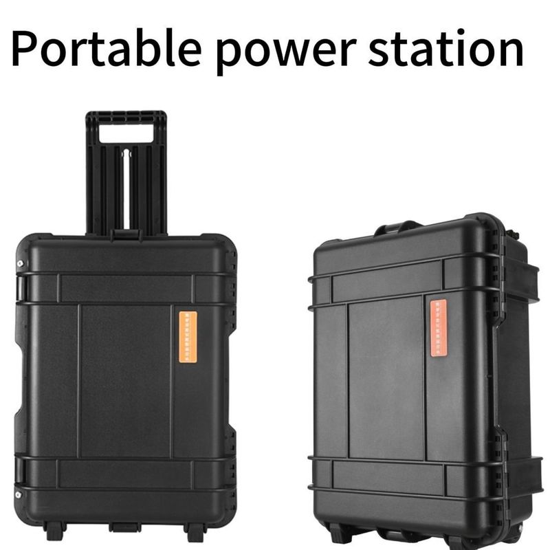 LiFePO4 5000W/4800wh ポータブル太陽光発電所 パッケージ総重量5万kg