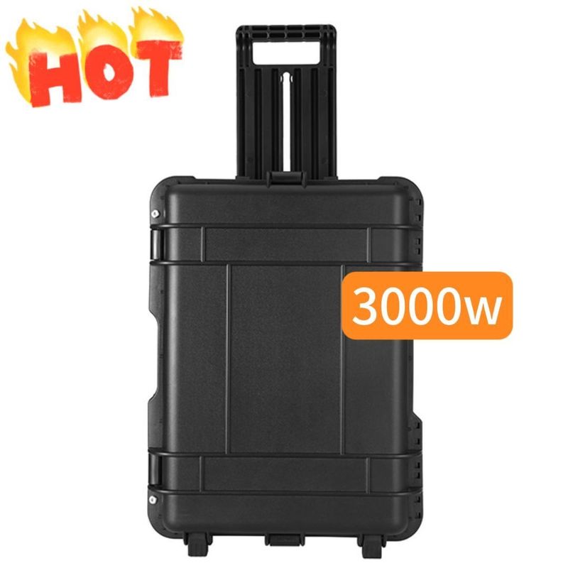 3000W 純シナス波 外部ポータブル発電機 通信とキャンプのカスタマイズ可能